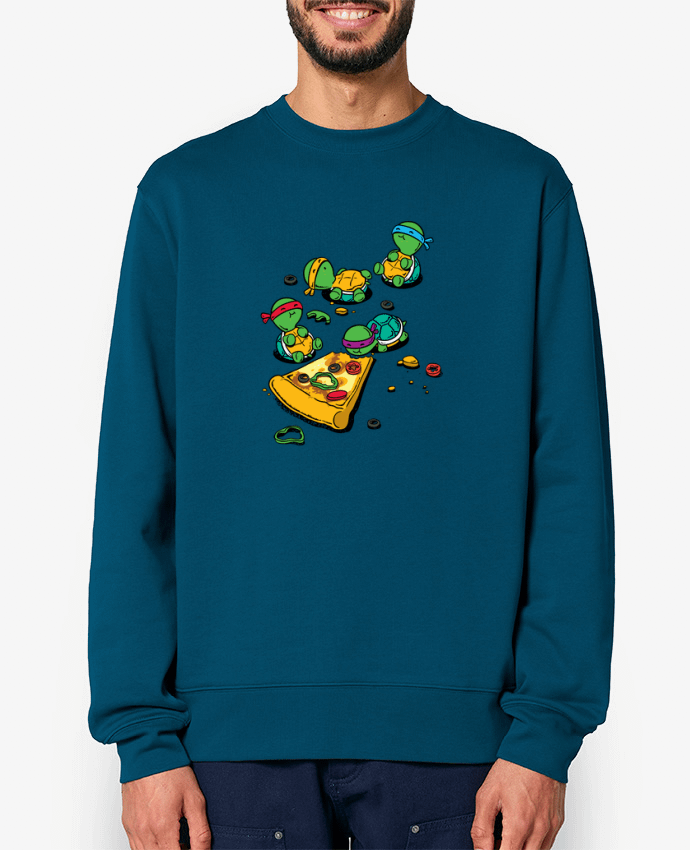 Sweat-shirt Pizza lover Par flyingmouse365