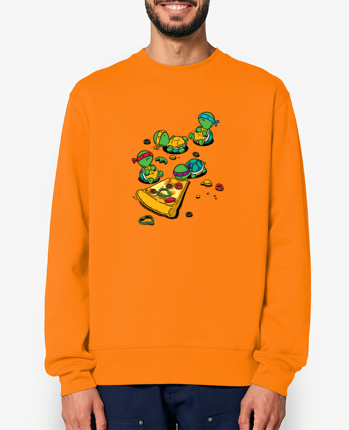 Sweat-shirt Pizza lover Par flyingmouse365