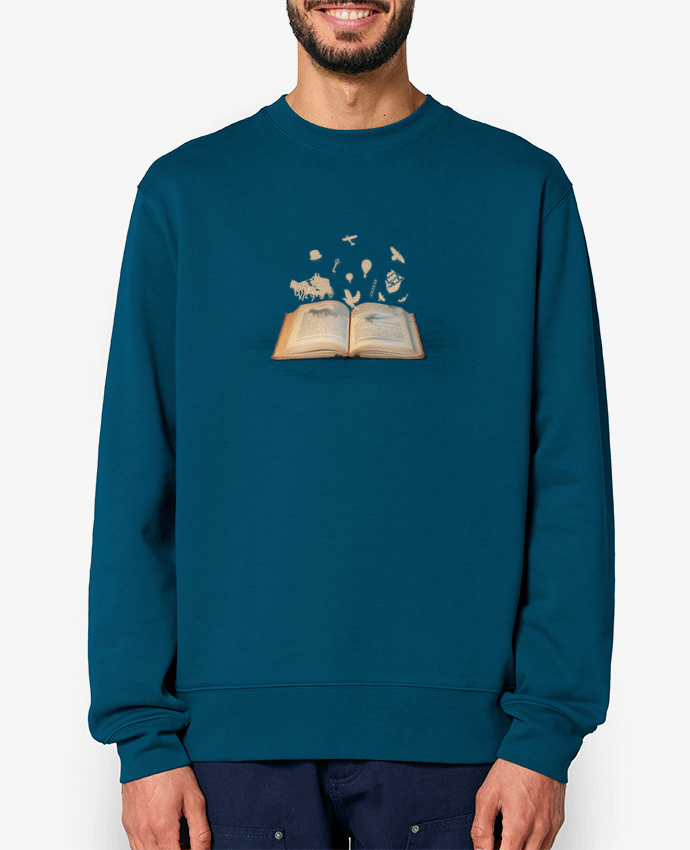Sweat-shirt Words take flight Par Florent Bodart