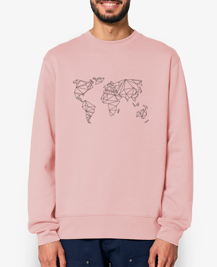 Sweat col rond unisexe Geometrical World Par na.hili