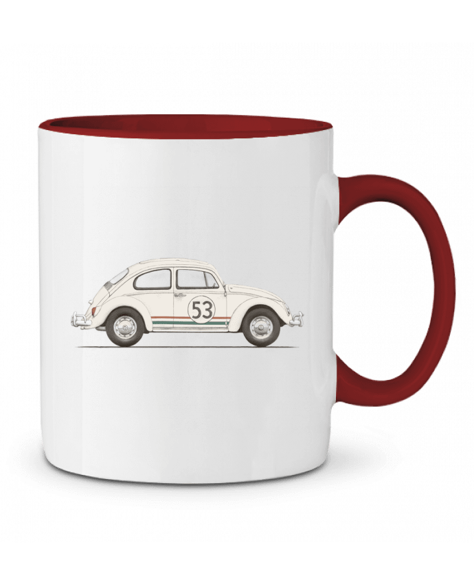 Mug bicolore Herbie big Florent Bodart