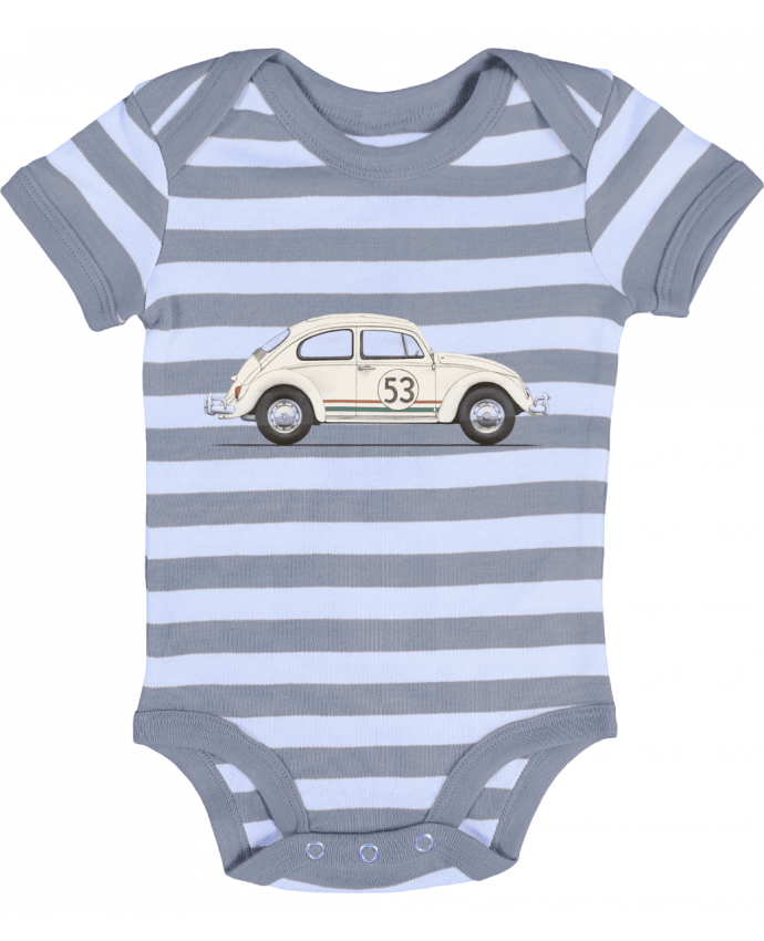 Baby Body striped Herbie big - Florent Bodart