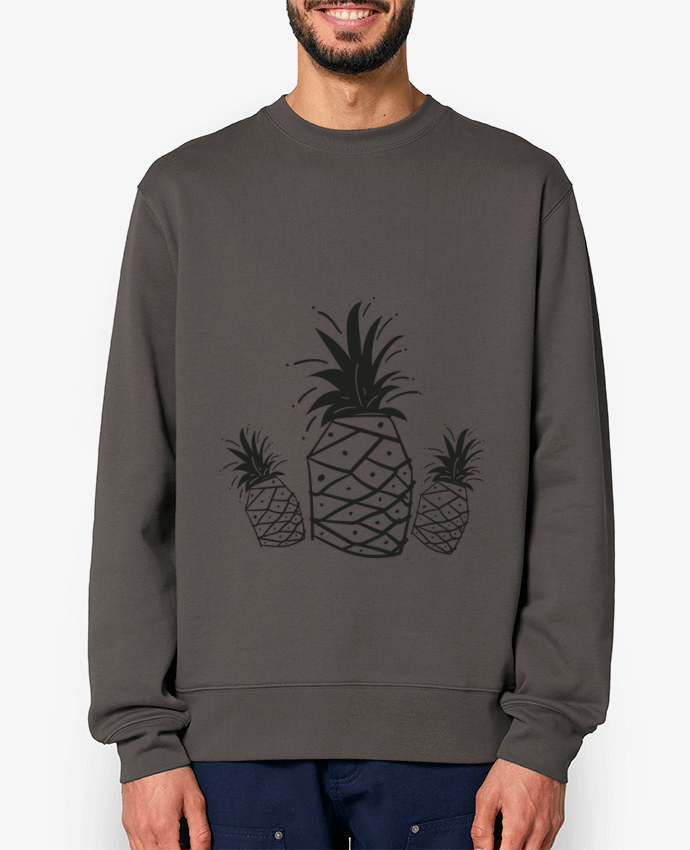 Sweat-shirt CRAZY PINEAPPLE Par IDÉ'IN