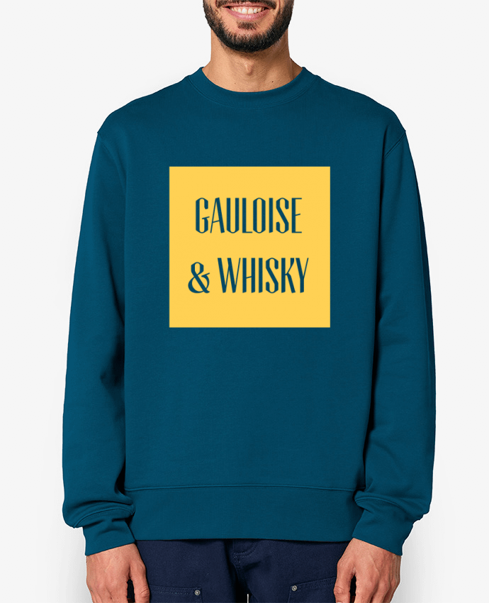 Sweat-shirt Gauloise et whisky Par tunetoo