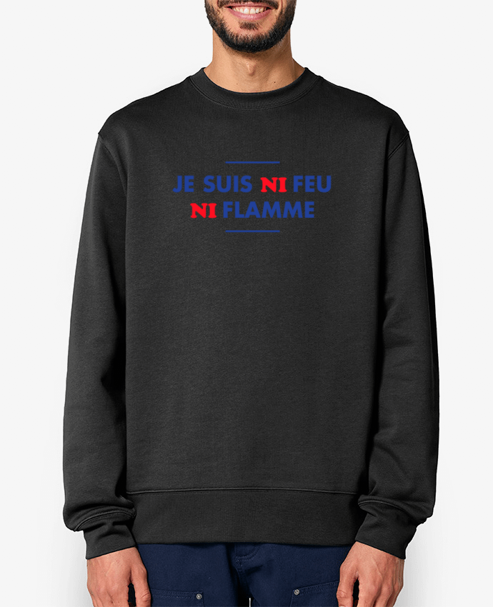 Sweat-shirt Je suis ni feu ni flamme Par tunetoo