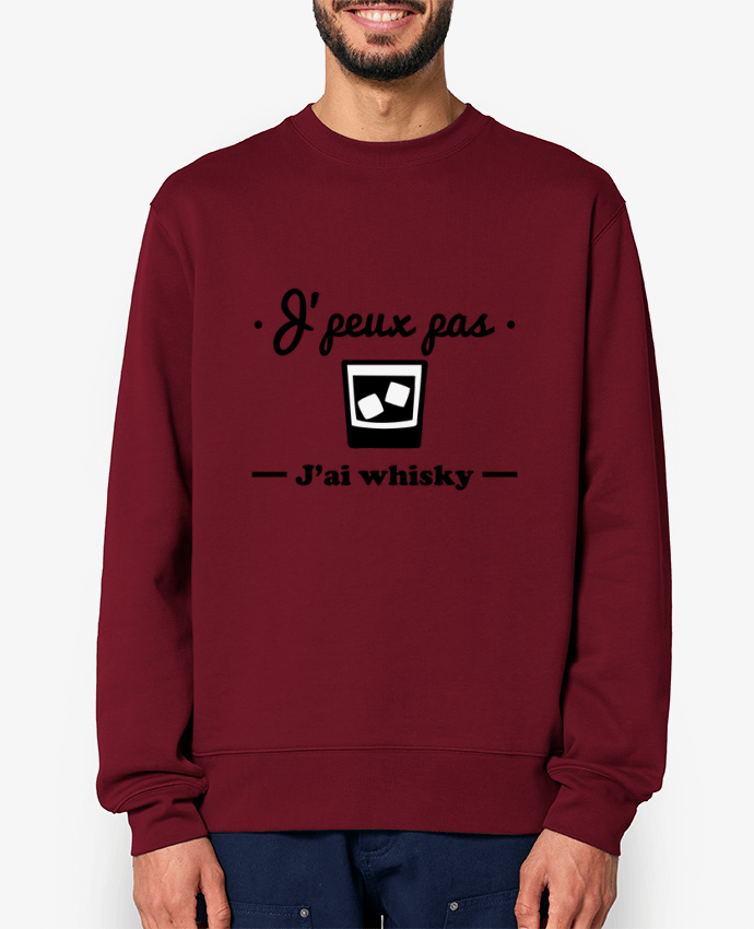 Sweat-shirt J'peux pas j'ai whisky, humour,alcool,citations,drôle Par Benichan