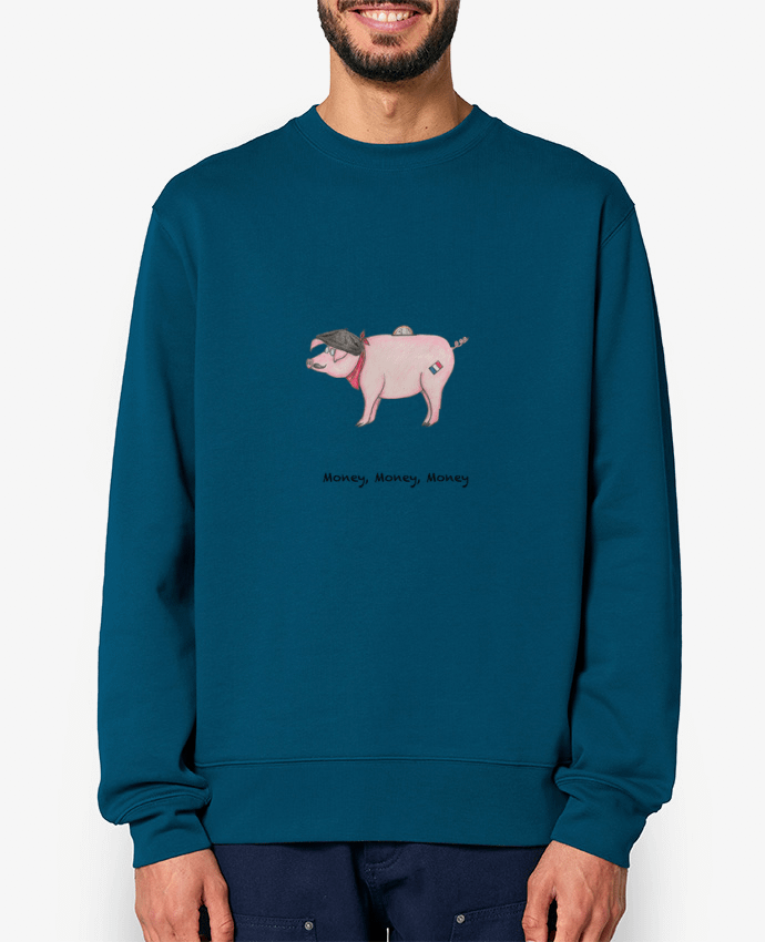 Sweat-shirt MONEY MONEY MONEY Par La Paloma