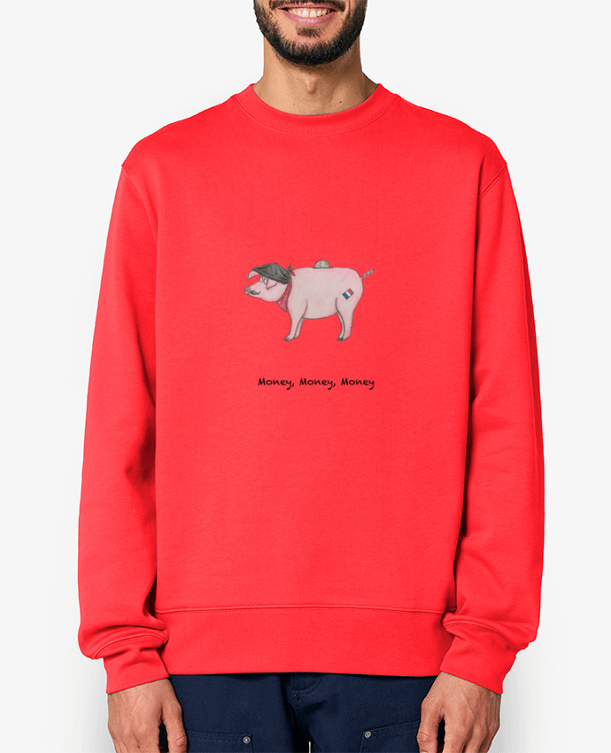 Sweat-shirt MONEY MONEY MONEY Par La Paloma