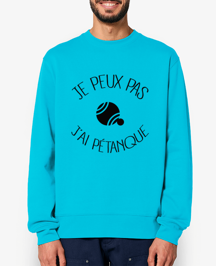 Sweat-shirt Je peux pas j'ai Pétanque Par Freeyourshirt.com