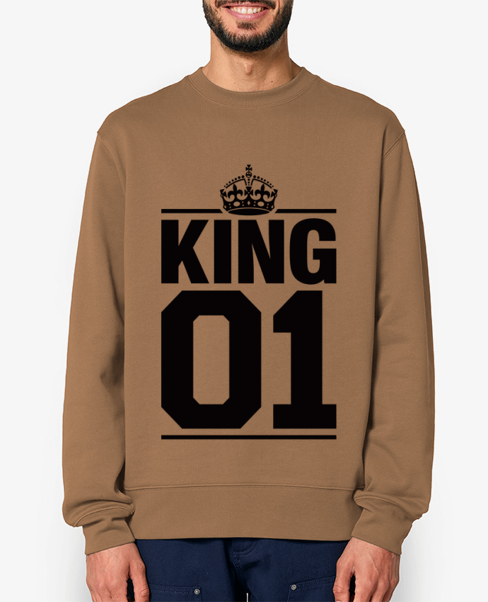 Sweat-shirt King 01 Par Freeyourshirt.com