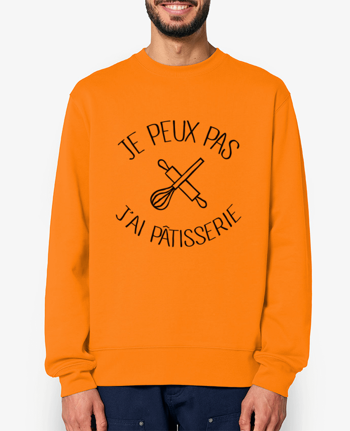 Sweat-shirt Je peux pas j'ai pâtisserie Par Freeyourshirt.com