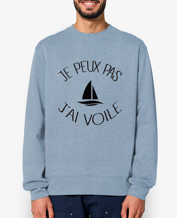 Sweat-shirt Je peux pas j'ai voile Par Freeyourshirt.com