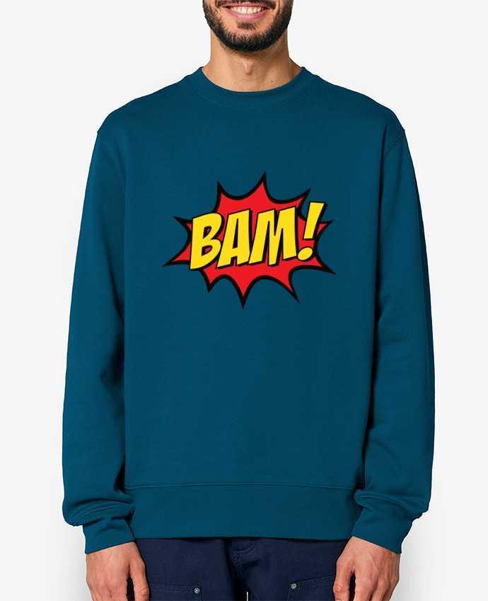 Sweat col rond unisexe BAM ! Par Freeyourshirt.com