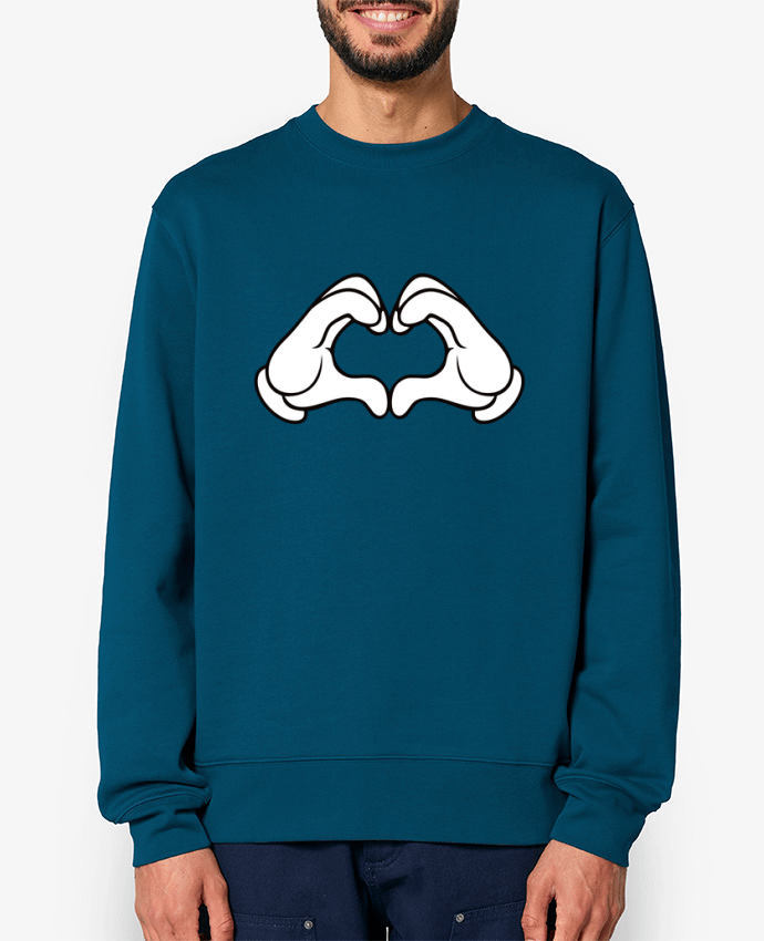 Sweat-shirt LOVE Signe Par Freeyourshirt.com