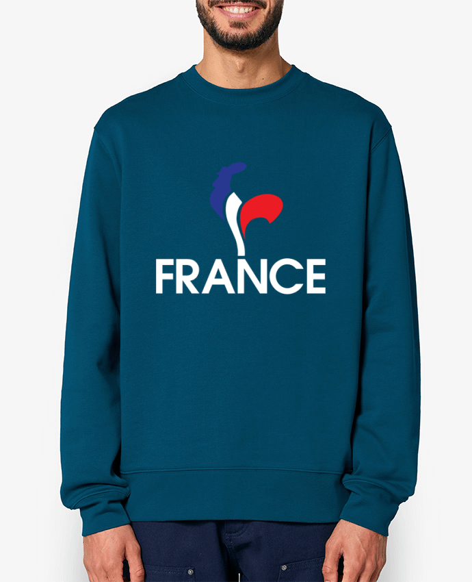 Sweat-shirt France et Coq Par Freeyourshirt.com