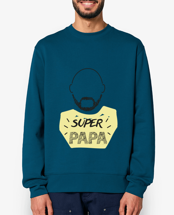 Sweat-shirt SUPER PAPA / LOVELY DAD Par IDÉ'IN