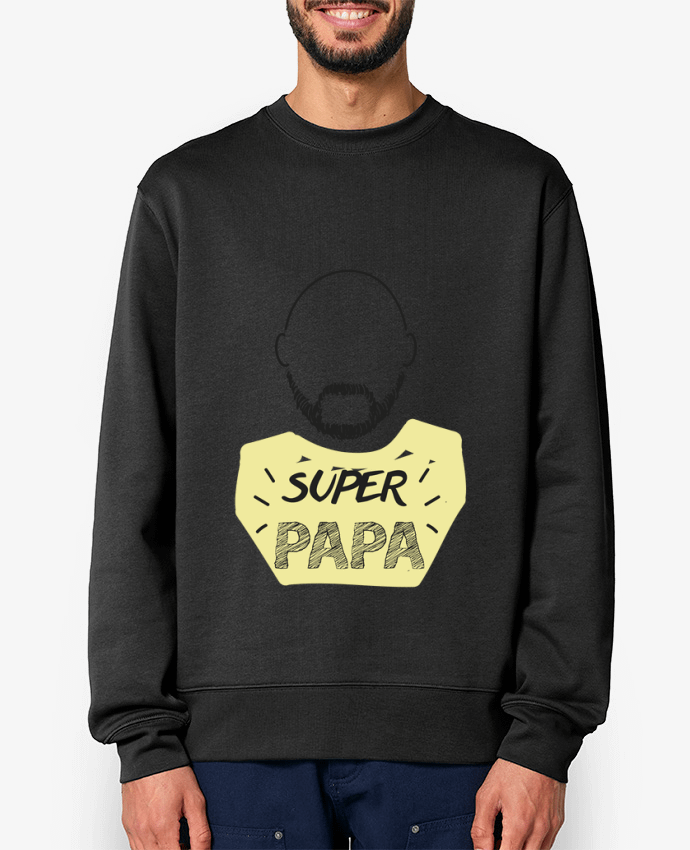 Sweat-shirt SUPER PAPA / LOVELY DAD Par IDÉ'IN