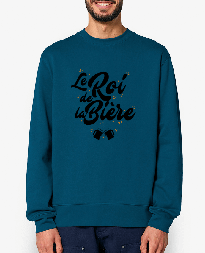 Sweat-shirt Le roi de la bière Par La boutique de Laura