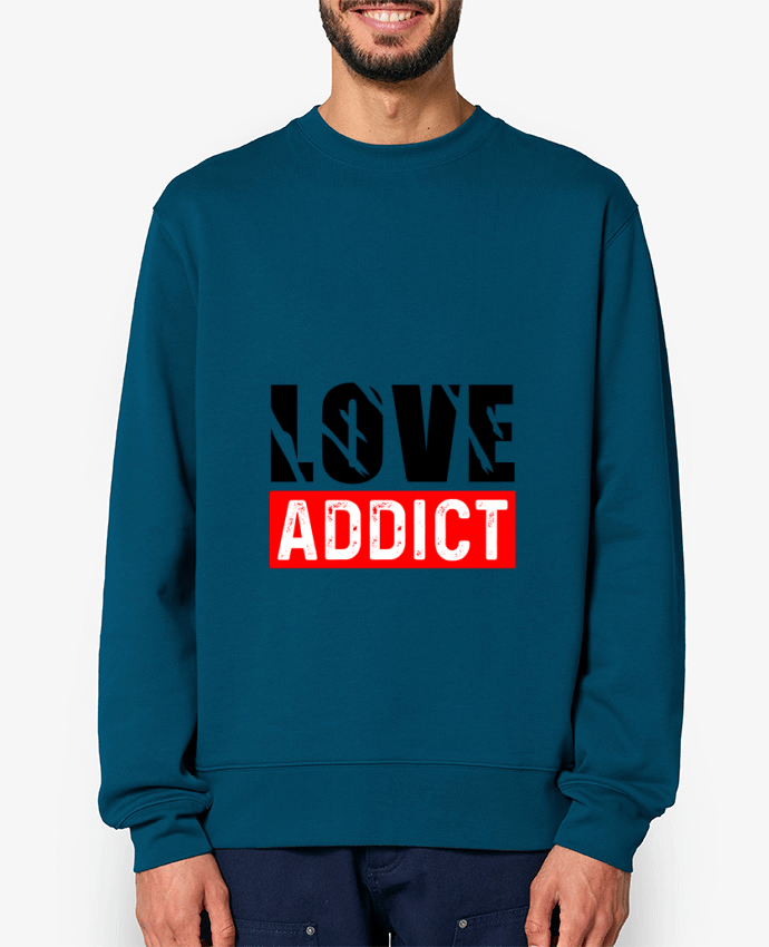 Sweat-shirt Love Addict Par Sole Tshirt