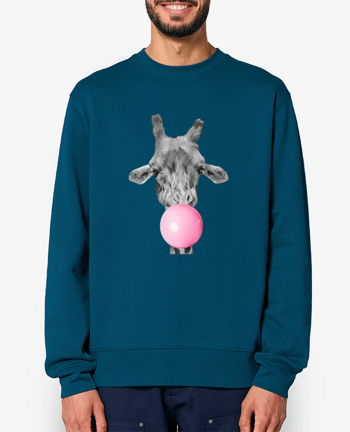 Sweat-shirt Girafe bulle Par justsayin