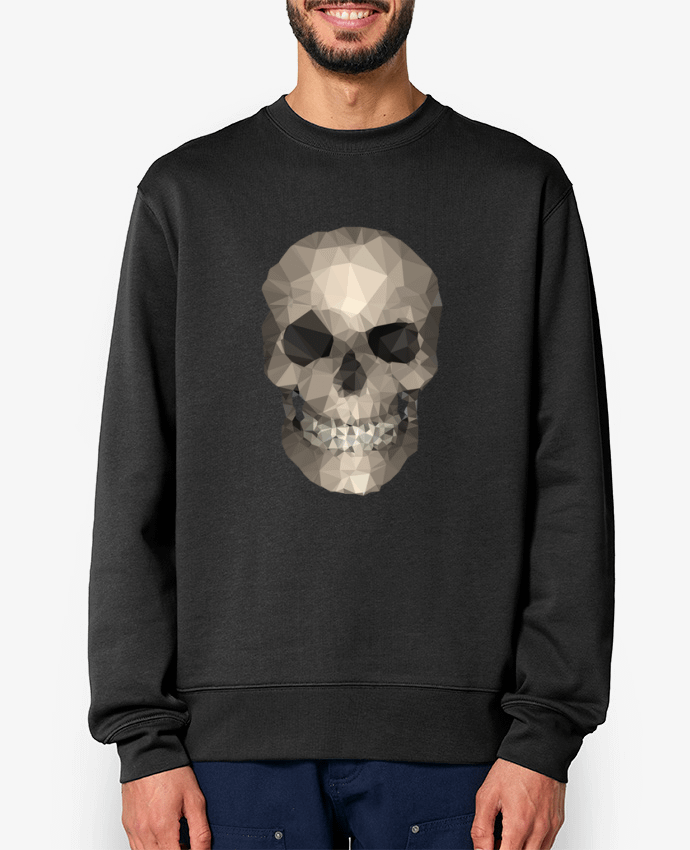 Sweat-shirt Polygons skull Par justsayin