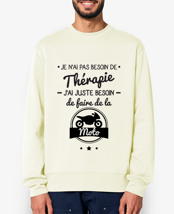 Sweat-shirt J'ai juste besoin de ma moto, tee shirt moto, motard Par Benichan