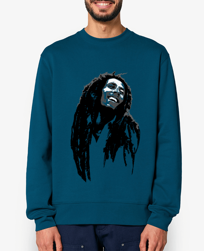 Sweat-shirt Bob Marley Par Graff4Art