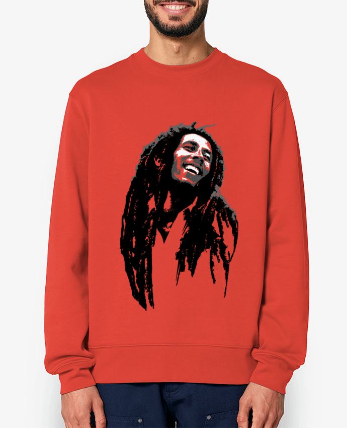 Sweat-shirt Bob Marley Par Graff4Art