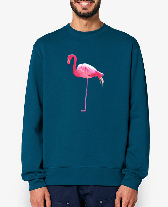 Sweat-shirt Flamant rose Par justsayin