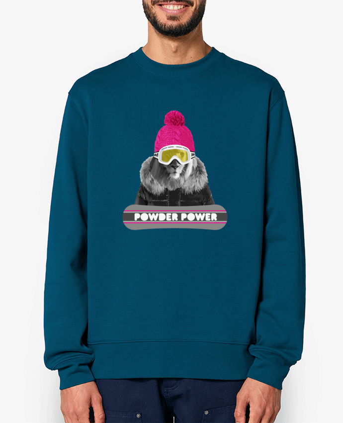 Sweat-shirt Lion snowboard Par justsayin