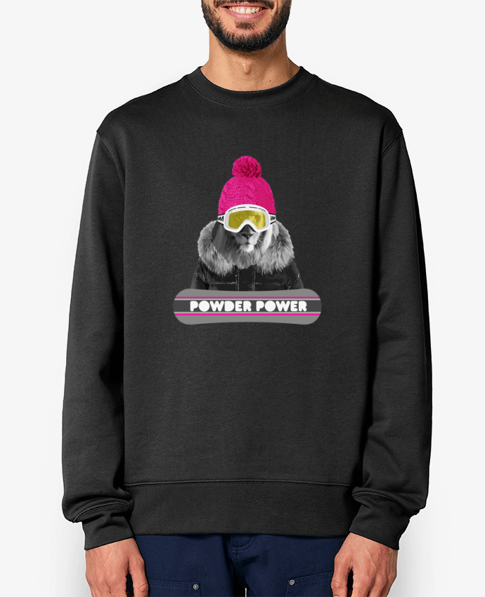 Sweat-shirt Lion snowboard Par justsayin