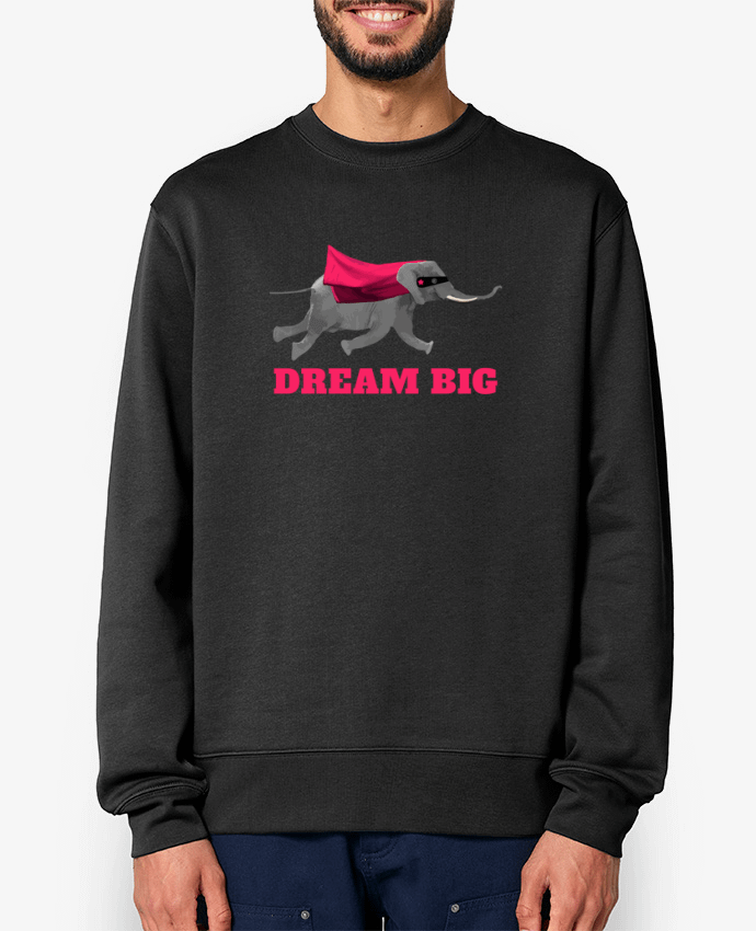 Sweat-shirt Dream big éléphant Par justsayin