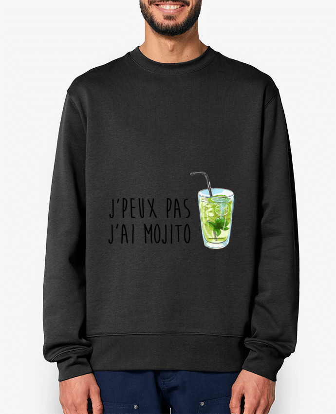 Sweat-shirt Je peux pas j'ai mojito Par FRENCHUP-MAYO