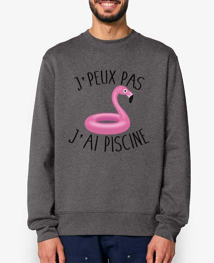 Sweat-shirt Je peux pas j'ai piscine Par FRENCHUP-MAYO