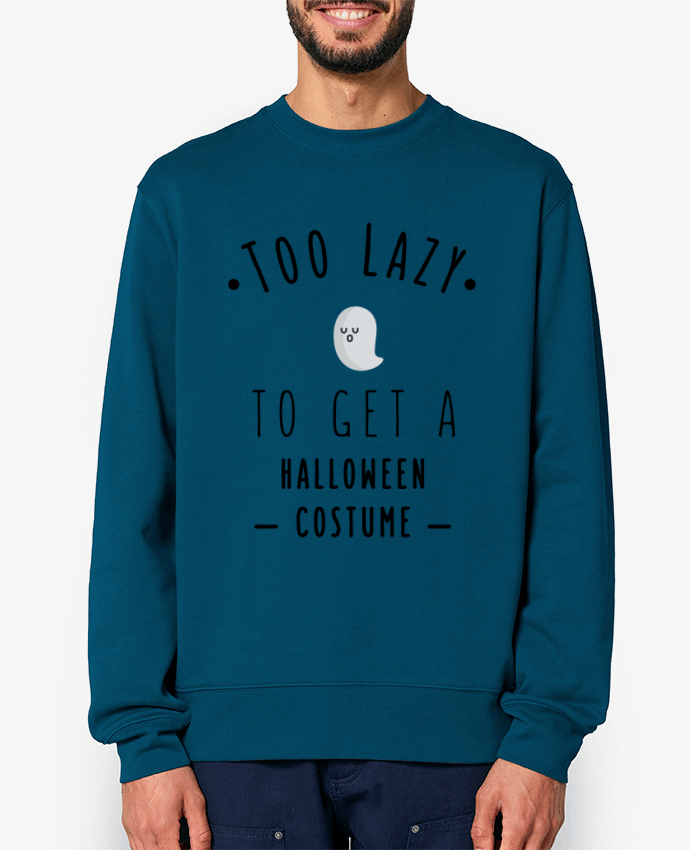 Sweat-shirt Too Lazy to get a Halloween Costume Par tunetoo