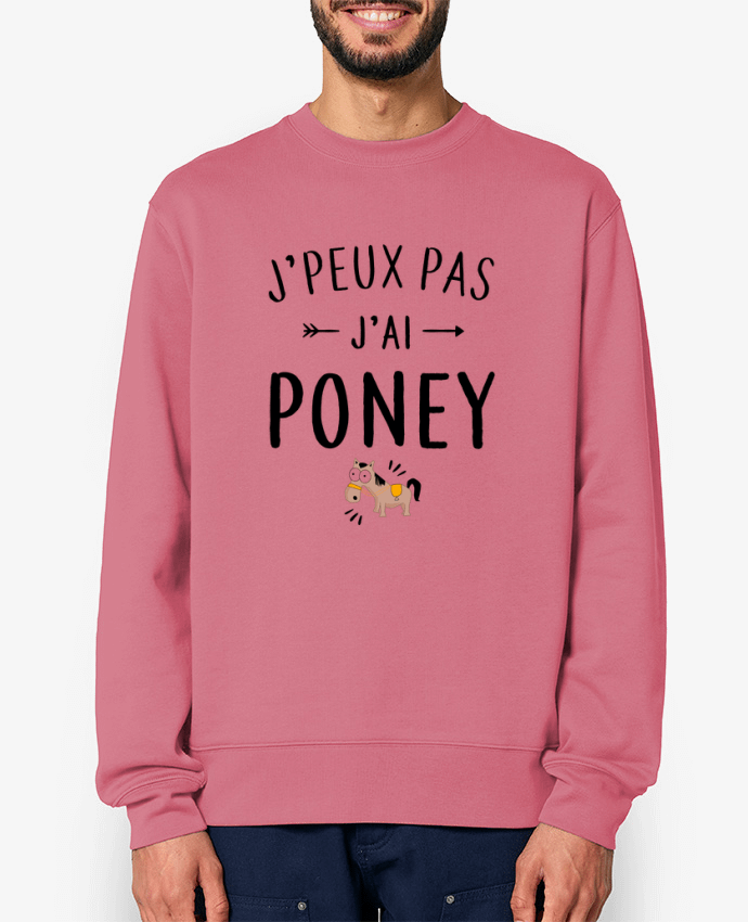 Sweat-shirt J'peux pas j'ai poney Par La boutique de Laura