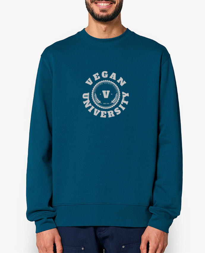 Sweat-shirt Vegan University Par Les Caprices de Filles