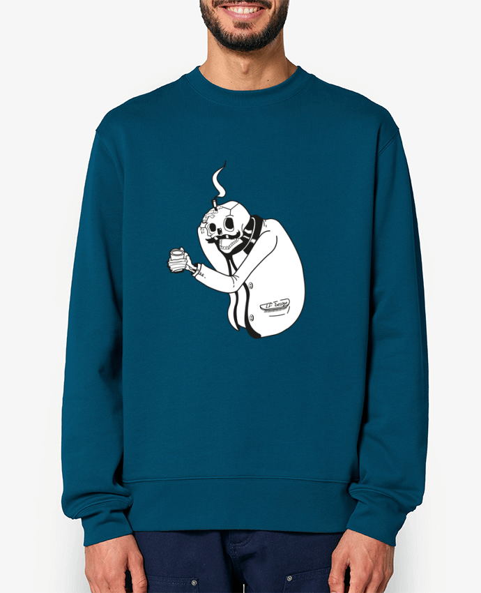 Sweat-shirt Tête de mort Par LF Design