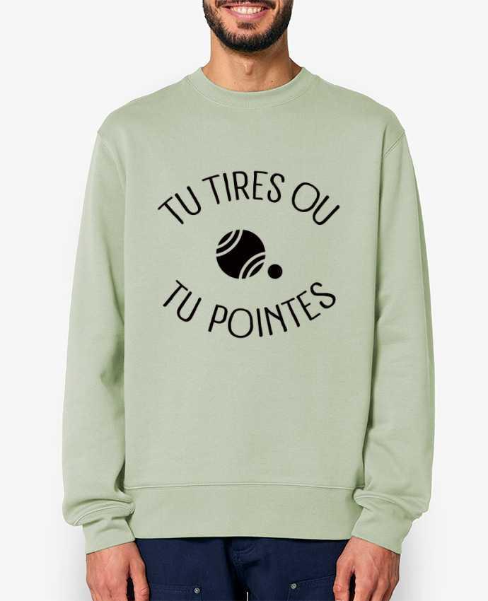 Sweat-shirt Tu Tires Ou Tu Pointes Par Freeyourshirt.com