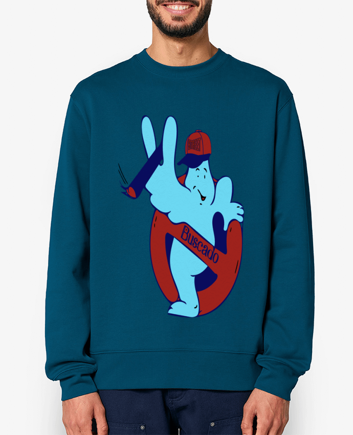 Sweat-shirt Buscado blue Par David