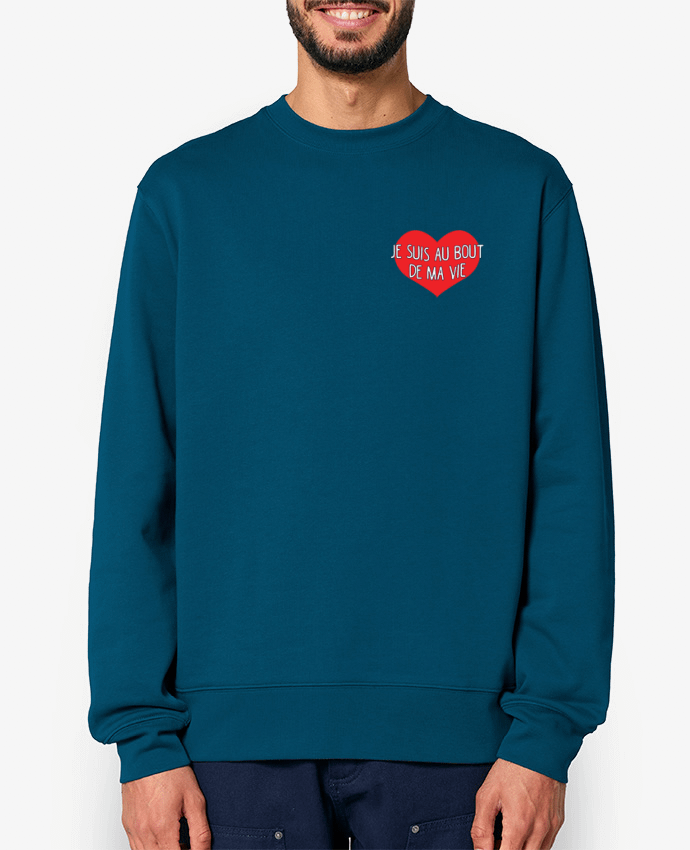 Sweat-shirt Je suis au bout de ma vie Par tunetoo