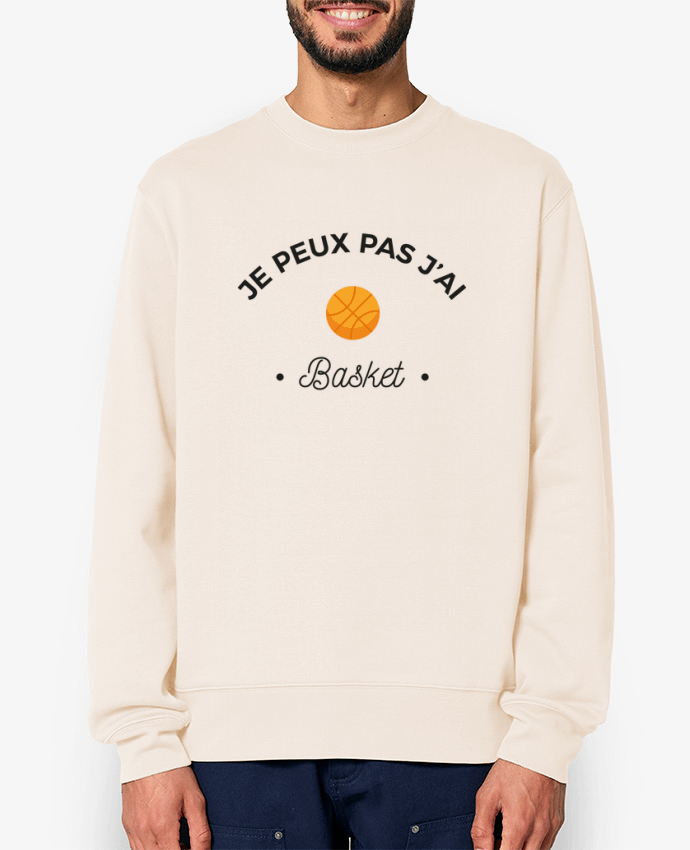 Sweat-shirt Je peux pas j'ai basket Par Ruuud