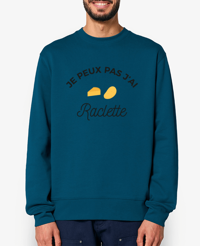 Sweat-shirt Je peux pas j'ai raclette Par Ruuud