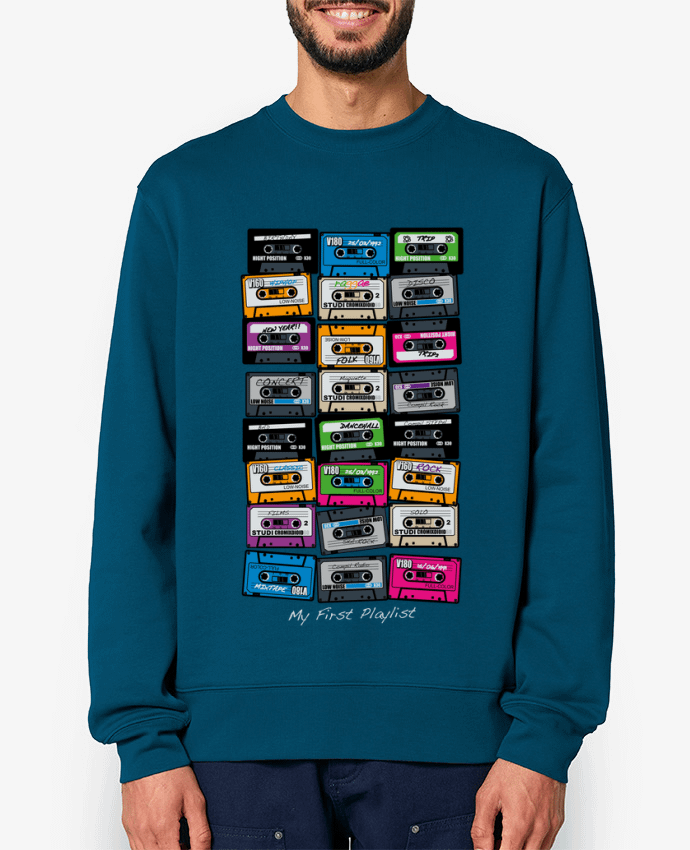 Sweat-shirt My First Playlist Par Rustic