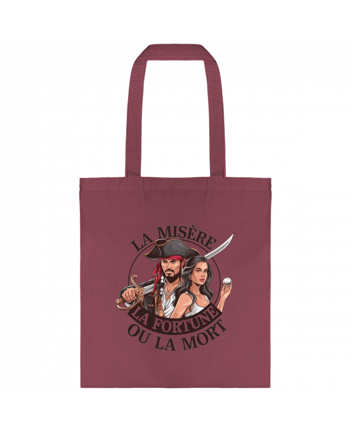 Tote-bag la misere la fortune ou la mort par bwilfy