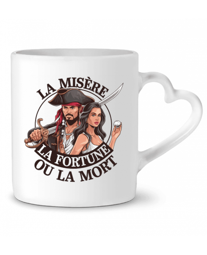 Mug coeur la misere la fortune ou la mort par bwilfy