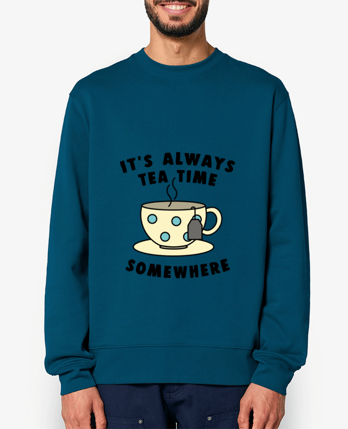 Sweat-shirt It's always tea time somewhere Par Bichette