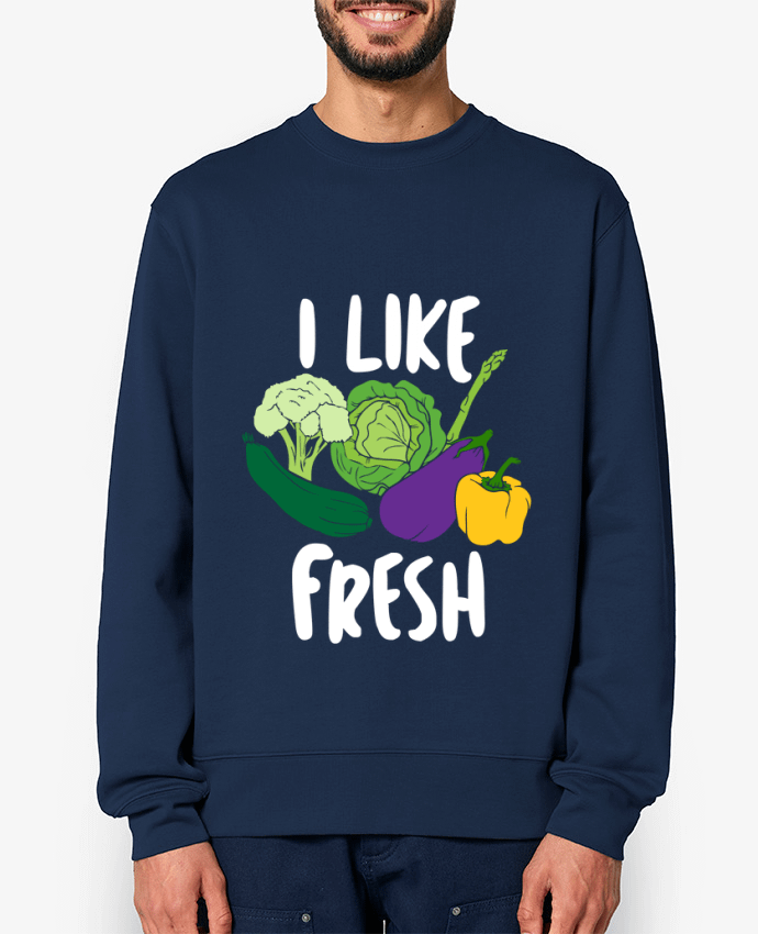 Sweat-shirt I like fresh Par Bichette