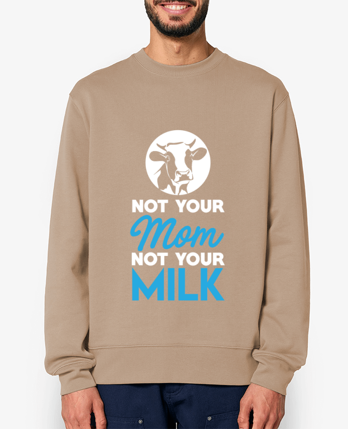 Sweat-shirt Not your mom not your milk Par Bichette