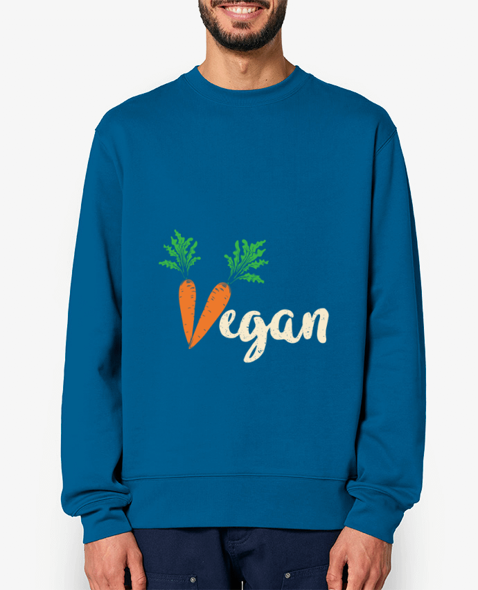 Sweat-shirt Vegan carrot Par Bichette